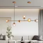 Beaufort Modern Gold 4-Light Orb Mercury Glass Chandelier Beaufort Modern Gold 4-Light Orb Mercury Glass Chandelier