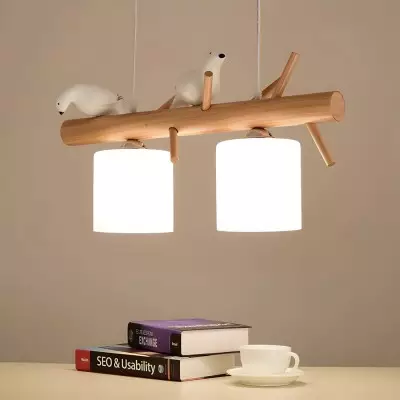 Bird Wooden Chandelier Bird Wooden Chandelier