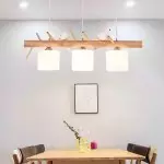 Bird Wooden Chandelier