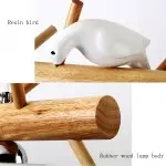 Bird Wooden Chandelier