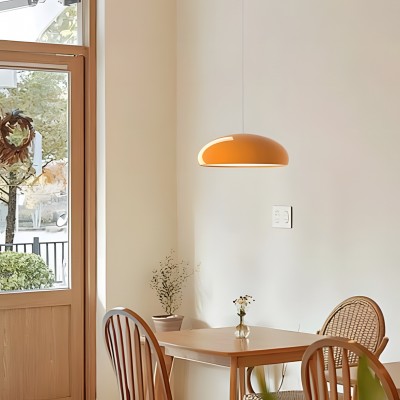 Radiara Minimalist Color Metal Bowl Pendant Light Radiara Minimalist Color Metal Bowl Pendant Light