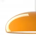 Radiara ‎Minimalist Color Metal Bowl Pendant Light