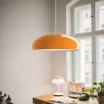 Radiara ‎Minimalist Color Metal Bowl Pendant Light