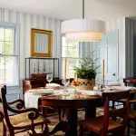 Elaraine Pleated Fabric Circular Drum Shade Chandelier