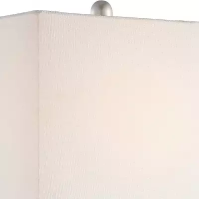 Lirwen Coastal Style Tall Rectangular Ceramic Lamp