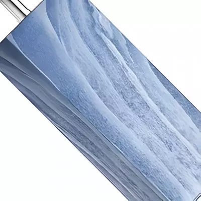 Lirwen Coastal Style Tall Rectangular Ceramic Lamp