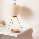 Gravix White Stripe 3D Printed Desk Lamp Gravix White Stripe 3D Printed Desk Lamp