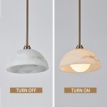 Bertie Farmhouse Alabaster Dome Pendant Light Bertie Farmhouse Alabaster Dome Pendant Light