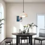 Bertie Farmhouse Alabaster Dome Pendant Light Bertie Farmhouse Alabaster Dome Pendant Light