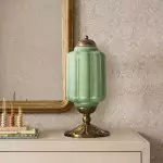 Eirwen Mini Tiffany Moon Bedside Lamp Eirwen Mini Tiffany Moon Bedside Lamp