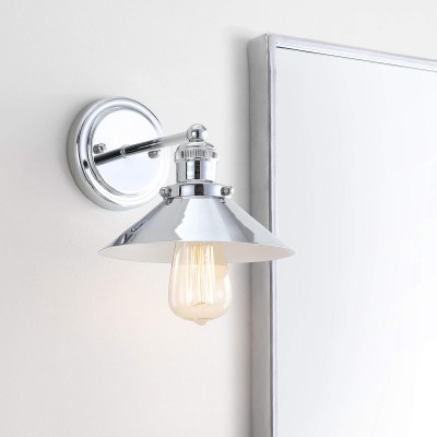 Blaze Industrial Retro Metal Tapered Wall Sconce Blaze Industrial Retro Metal Tapered Wall Sconce