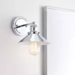 Blaze Industrial Retro Metal Tapered Wall Sconce