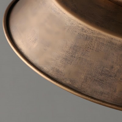 Carmen Industrial Antique Metal Horn Shaped Pendant Light Carmen Industrial Antique Metal Horn Shaped Pendant Light