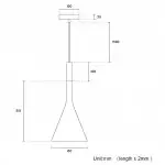 Zayd Aplomb Concrete Pendant Lamp Zayd Aplomb Concrete Pendant Lamp