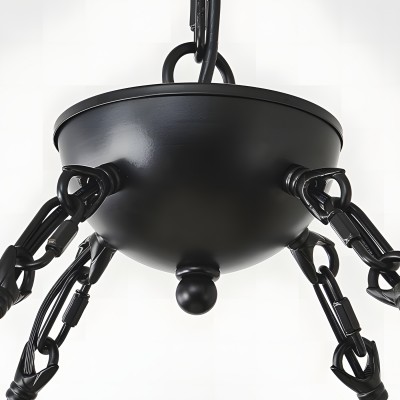 Beau Large 12 Lights Rustic Wagon Wheel Chandelier