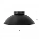 Karia Minimalist Flushmount Ceiling Light