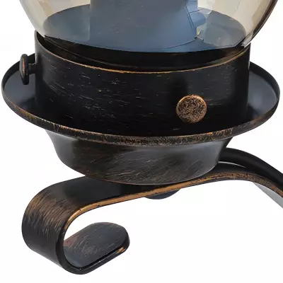 Andrina Retro Oil Rubbed Bronze Kerosene Lamp Shape Sconce Andrina Retro Oil Rubbed Bronze Kerosene Lamp Shape Sconce