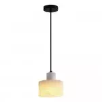 Zore Modern Alabaster Shade White Classic Pendant Light Zore Modern Alabaster Shade White Classic Pendant Light
