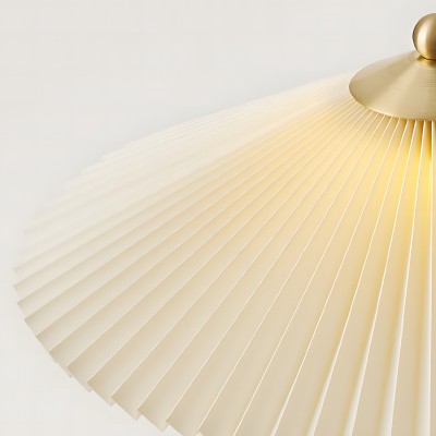 Isha Pleated Shade Table Lamp