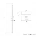 Byronn 360 Degree Rotation Ceiling Rail For Light