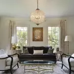 Dion Luxury French Antique Brass Crystal Globe Chandelier