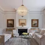 Dion Luxury French Antique Brass Crystal Globe Chandelier