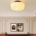 Jeevika Vintage Art Classic Round Personalized Pendant Light