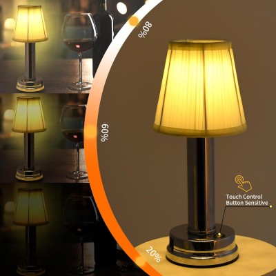 Mariana Cordless Battery Operated Pleated Shade Table Lamp Mariana Cordless Battery Operated Pleated Shade Table Lamp