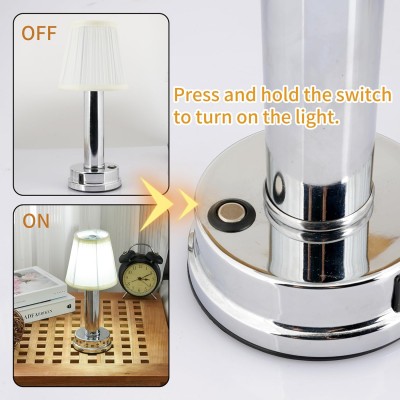 Mariana Cordless Battery Operated Pleated Shade Table Lamp Mariana Cordless Battery Operated Pleated Shade Table Lamp