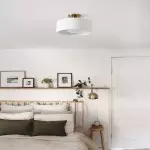 Aura Modern Porcelain Flush Mount Ceiling Light