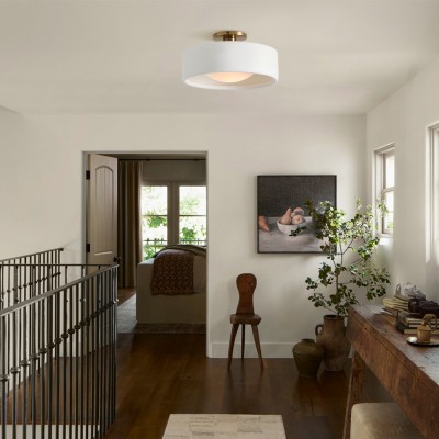 Aura Modern Porcelain Flush Mount Ceiling Light Aura Modern Porcelain Flush Mount Ceiling Light