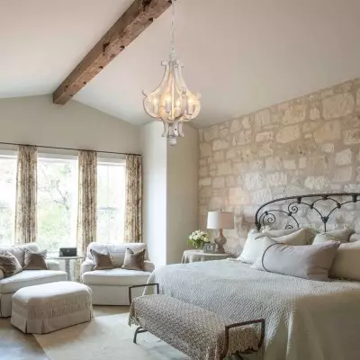 Astridina Rustic Antique Wooden French Country Chandelier