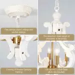 Astridina Rustic Antique Wooden French Country Chandelier Astridina Rustic Antique Wooden French Country Chandelier