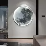 Glynis Creative Modern Moon Lamp Wall Light Glynis Creative Modern Moon Lamp Wall Light