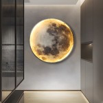 Glynis Creative Modern Moon Lamp Wall Light Glynis Creative Modern Moon Lamp Wall Light
