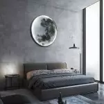 Glynis Creative Modern Moon Lamp Wall Light Glynis Creative Modern Moon Lamp Wall Light