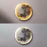 Glynis Creative Modern Moon Lamp Wall Light Glynis Creative Modern Moon Lamp Wall Light