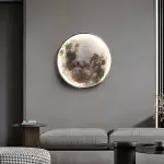 Glynis Creative Modern Moon Lamp Wall Light Glynis Creative Modern Moon Lamp Wall Light