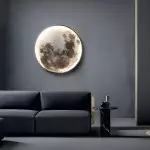 Glynis Creative Modern Moon Lamp Wall Light Glynis Creative Modern Moon Lamp Wall Light
