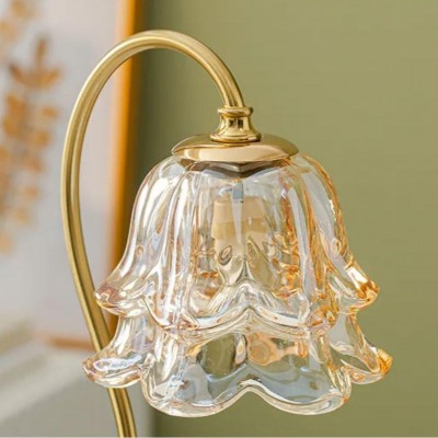 Keya Flower Dimmable Melted Wax Marble Glass Table Lamp Keya Flower Dimmable Melted Wax Marble Glass Table Lamp