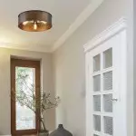 Blake Vintage Industrial Bronze Drum Flush Mount Ceiling Blake Vintage Industrial Bronze Drum Flush Mount Ceiling
