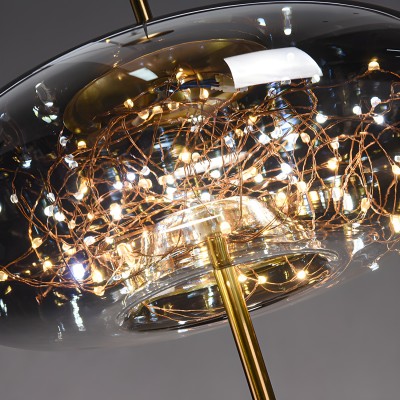 Atria Luxury Led Geometric Globe Sprinkle Pendant Light Atria Luxury Led Geometric Globe Sprinkle Pendant Light