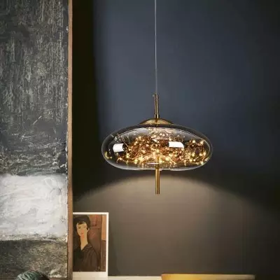 Atria Luxury Led Geometric Globe Sprinkle Pendant Light Atria Luxury Led Geometric Globe Sprinkle Pendant Light