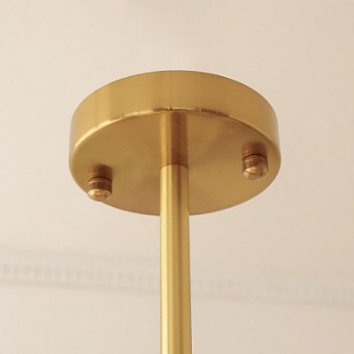 Derwent Bauhaus Cream Yellow Glass Pendant Light Derwent Bauhaus Cream Yellow Glass Pendant Light