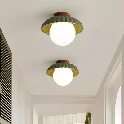 Brynley Cream Style Metal Flower Ceiling Light Brynley Cream Style Metal Flower Ceiling Light