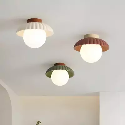 Brynley Cream Style Metal Flower Ceiling Light Brynley Cream Style Metal Flower Ceiling Light