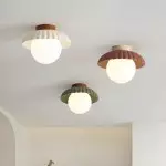 Brynley Cream Style Metal Flower Ceiling Light