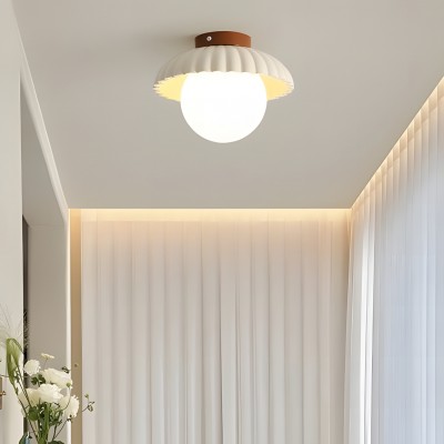 Brynley Cream Style Metal Flower Ceiling Light Brynley Cream Style Metal Flower Ceiling Light