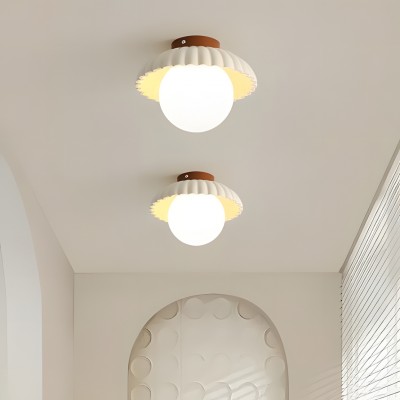 Brynley Cream Style Metal Flower Ceiling Light Brynley Cream Style Metal Flower Ceiling Light