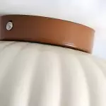 Brynley Cream Style Metal Flower Ceiling Light